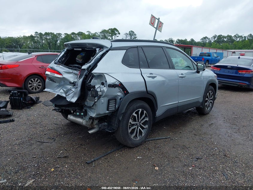 2025 Toyota Corolla cross VIN 7MUFBABG8SV086068 IAAI salvage auction — REAR END, Salvage Title, sold $10,300 on 2026-07-14 (photo 4)