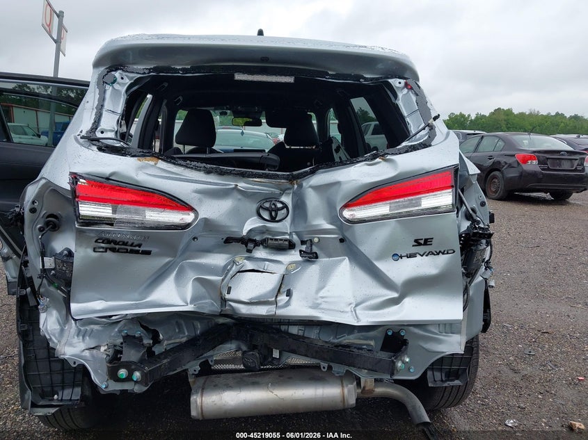 2025 Toyota Corolla cross VIN 7MUFBABG8SV086068 IAAI salvage auction — REAR END, Salvage Title, sold $10,300 on 2026-07-14 (photo 6)