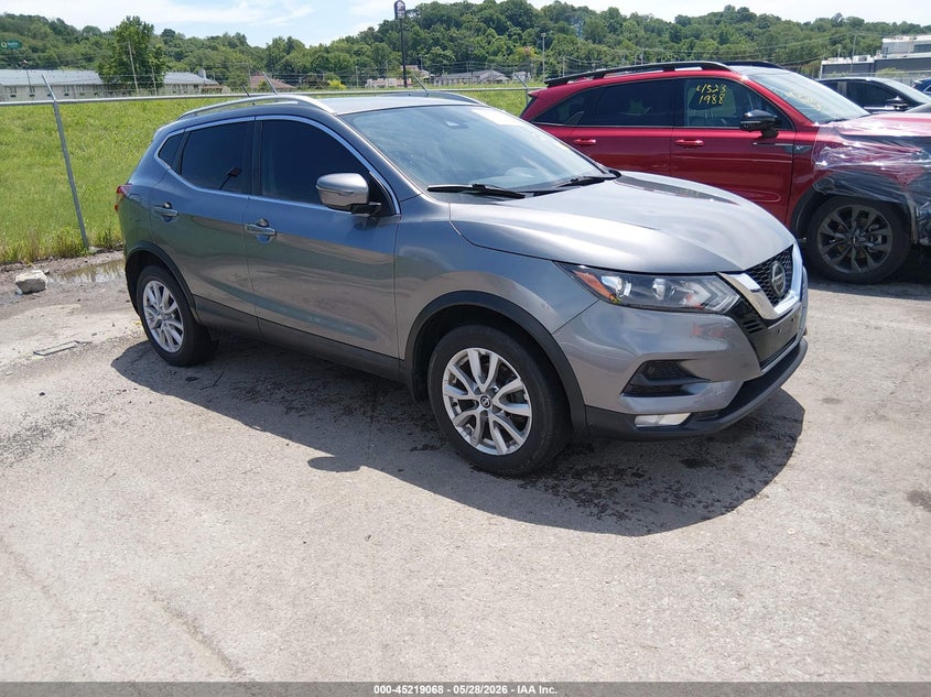 2021 Nissan Rogue VIN JN1BJ1BV7MW571284 IAAI salvage auction — HAIL, Salvage (Missouri), sold $5,700 on 2026-07-14 (photo 1)