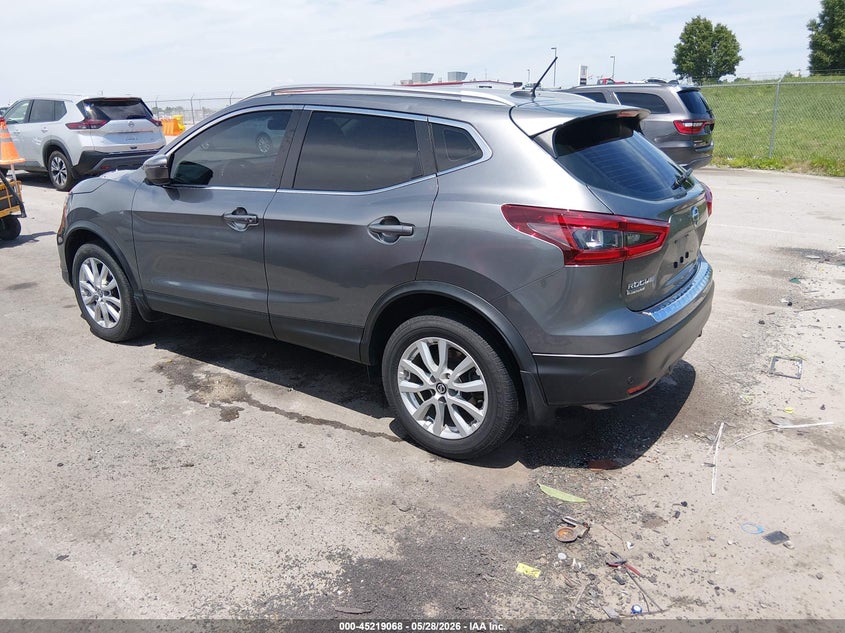 2021 Nissan Rogue VIN JN1BJ1BV7MW571284 IAAI salvage auction — HAIL, Salvage (Missouri), sold $5,700 on 2026-07-14 (photo 3)