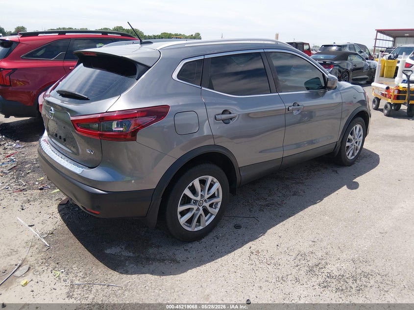 2021 Nissan Rogue VIN JN1BJ1BV7MW571284 IAAI salvage auction — HAIL, Salvage (Missouri), sold $5,700 on 2026-07-14 (photo 4)