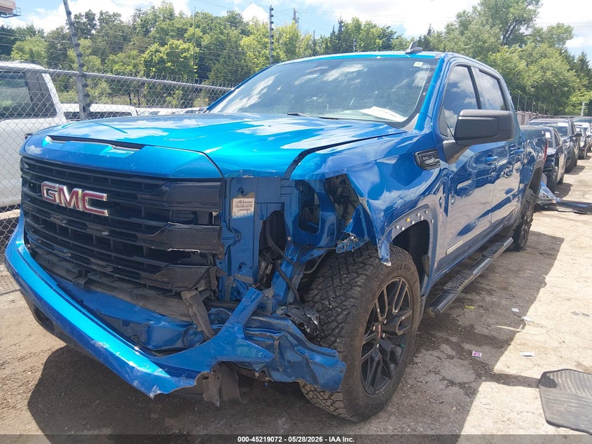 2022 Gmc SIERRA VIN 1GTUUCED0NZ631109 IAAI salvage auction — FRONT END, Salvage Title, sold $3,050 on 2026-07-29 (photo 2)