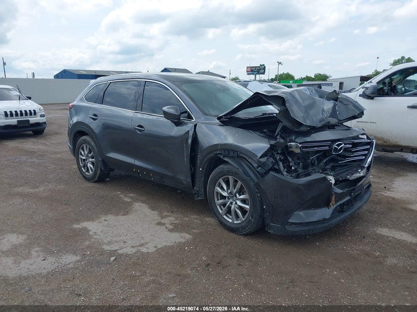 2017 Mazda Cx-9 VIN JM3TCACY8H0137055 IAAI salvage auction — FRONT END, Salvage Title, sold $4,500 on 2026-07-29 (photo 1)