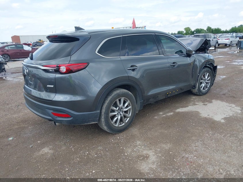 2017 Mazda Cx-9 VIN JM3TCACY8H0137055 IAAI salvage auction — FRONT END, Salvage Title, sold $4,500 on 2026-07-29 (photo 4)