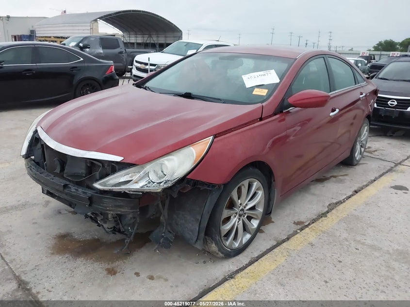 2012 Hyundai Sonata VIN 5NPEC4AB4CH444588 IAAI salvage auction — FRONT END, Salvage Title, sold $425 on 2026-07-06 (photo 2)