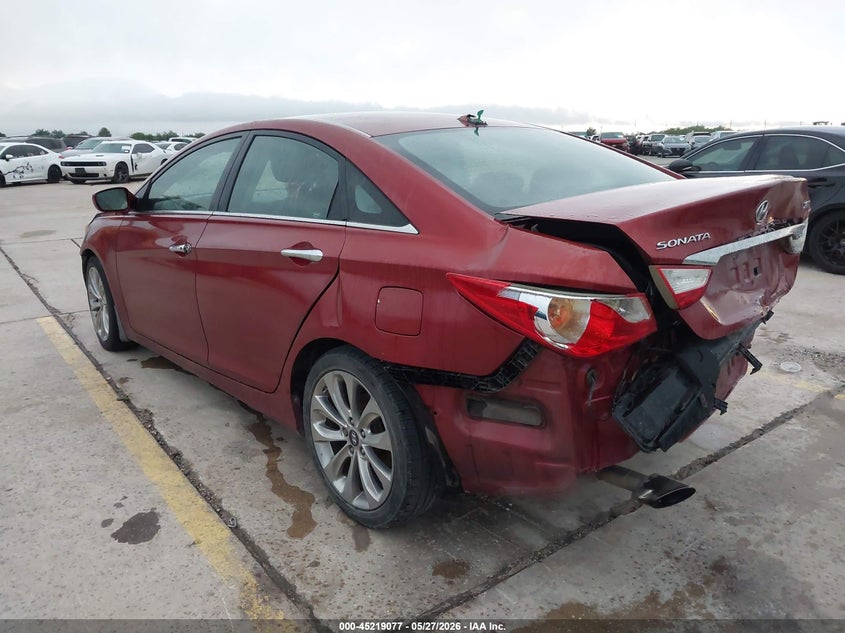 2012 Hyundai Sonata VIN 5NPEC4AB4CH444588 IAAI salvage auction — FRONT END, Salvage Title, sold $425 on 2026-07-06 (photo 3)