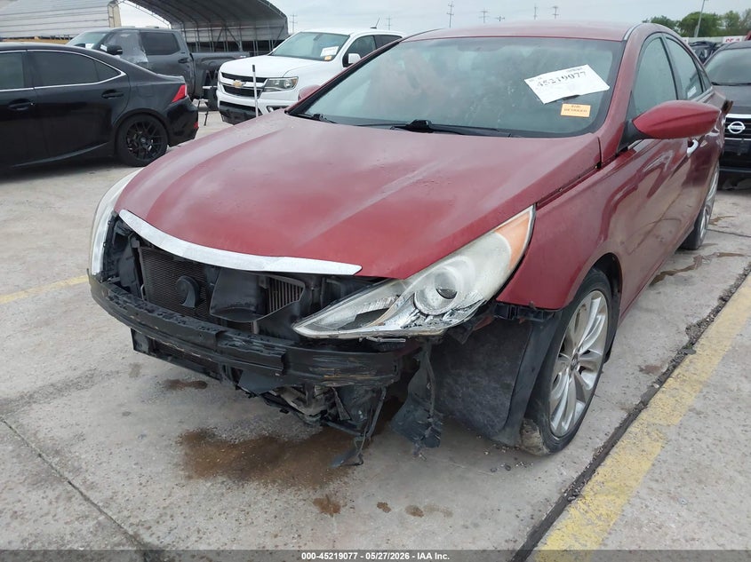 2012 Hyundai Sonata VIN 5NPEC4AB4CH444588 IAAI salvage auction — FRONT END, Salvage Title, sold $425 on 2026-07-06 (photo 6)