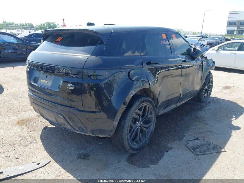 2022 Land rover Range rover evoque VIN SALZL2FX6NH165941 IAAI salvage auction — BIO HAZARD, Salvage Title, sold $1,350 on 2026-08-01 (photo 4)
