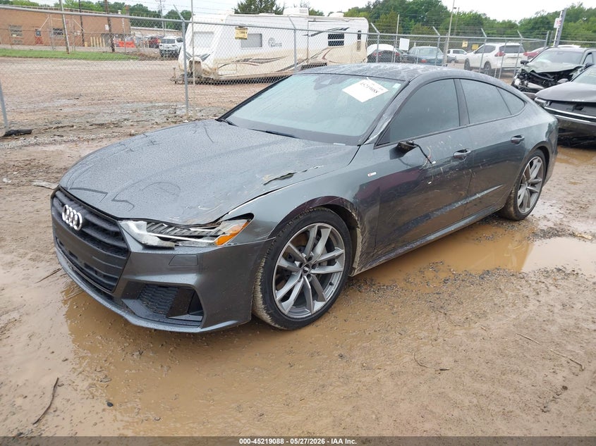 2020 Audi A7 VIN WAUU2AF23LN007605 IAAI salvage auction — FRONT END, Salvage Title, sold $16,200 on 2026-07-09 (photo 2)