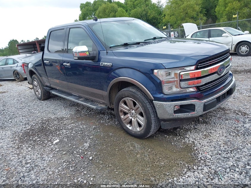 2019 Ford F-150 VIN 1FTFW1E58KKC12008 IAAI salvage auction — REAR END, Salvage Title, sold $25 on 2026-07-24 (photo 1)