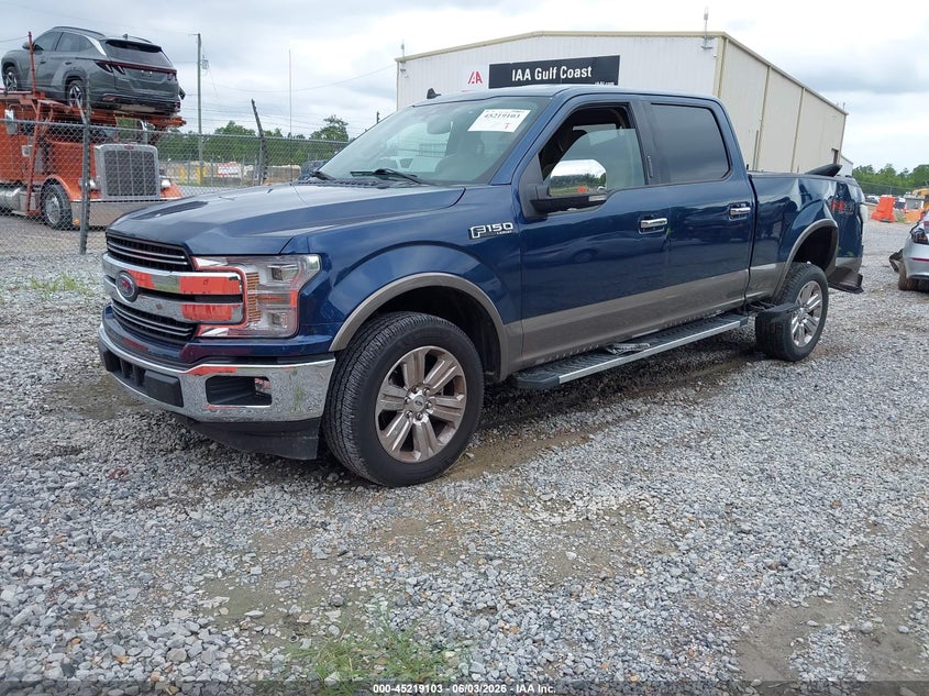 2019 Ford F-150 VIN 1FTFW1E58KKC12008 IAAI salvage auction — REAR END, Salvage Title, sold $25 on 2026-07-24 (photo 2)