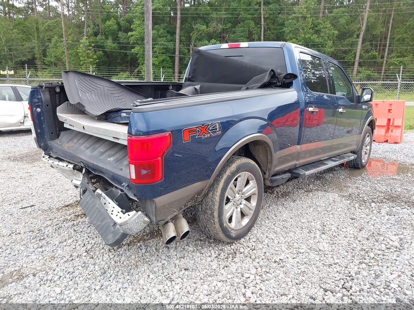 2019 Ford F-150 VIN 1FTFW1E58KKC12008 IAAI salvage auction — REAR END, Salvage Title, sold $25 on 2026-07-24 (photo 4)