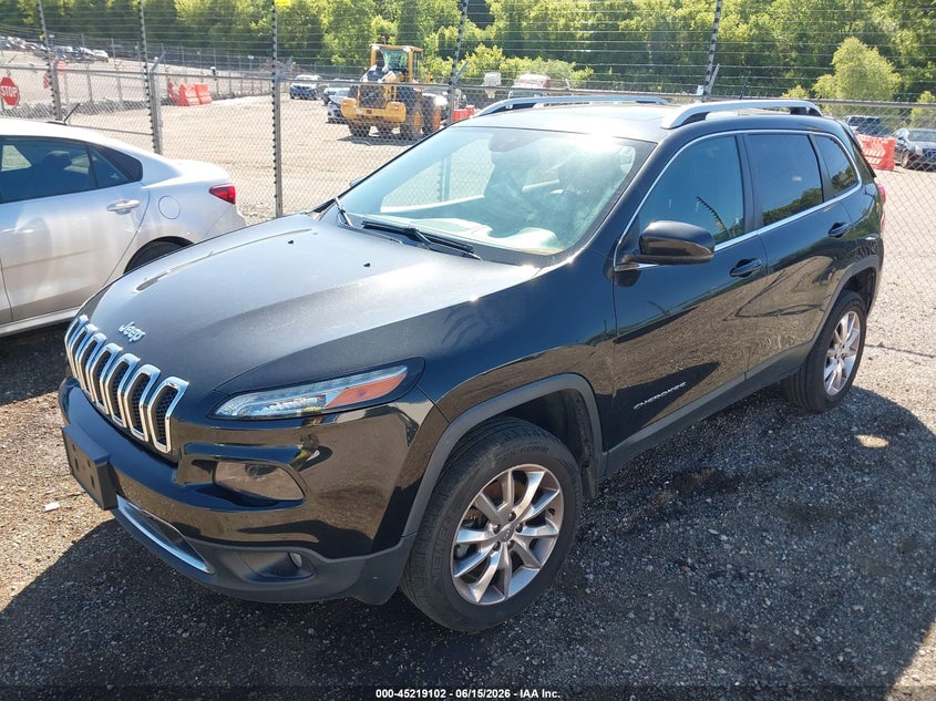 2014 Jeep Cherokee VIN 1C4PJMDS7EW134037 IAAI salvage auction — REAR END, Salvage (Illinois), sold $1,050 on 2026-07-22 (photo 2)