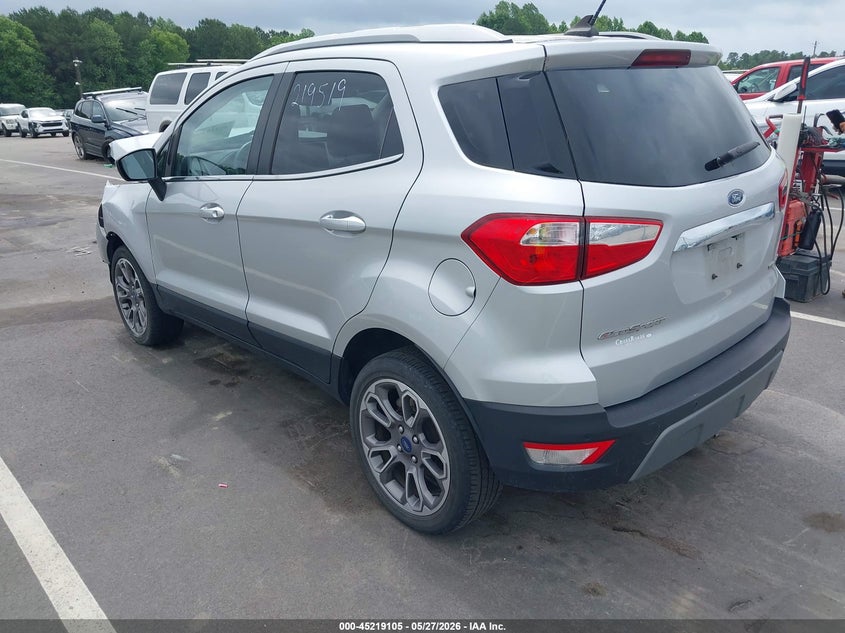 2021 Ford Ecosport VIN MAJ3S2KE8MC443972 IAAI salvage auction — FRONT END, Salvage Title, sold $1,850 on 2026-07-08 (photo 3)