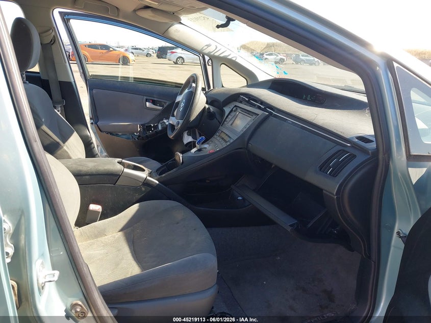 2013 Toyota Prius VIN JTDKN3DU5D1693592 IAAI salvage auction — LEFT SIDE, Salvage Title, sold $1,050 on 2026-07-15 (photo 5)