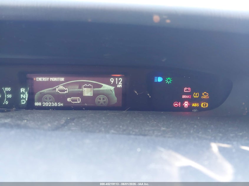 2013 Toyota Prius VIN JTDKN3DU5D1693592 IAAI salvage auction — LEFT SIDE, Salvage Title, sold $1,050 on 2026-07-15 (photo 7)