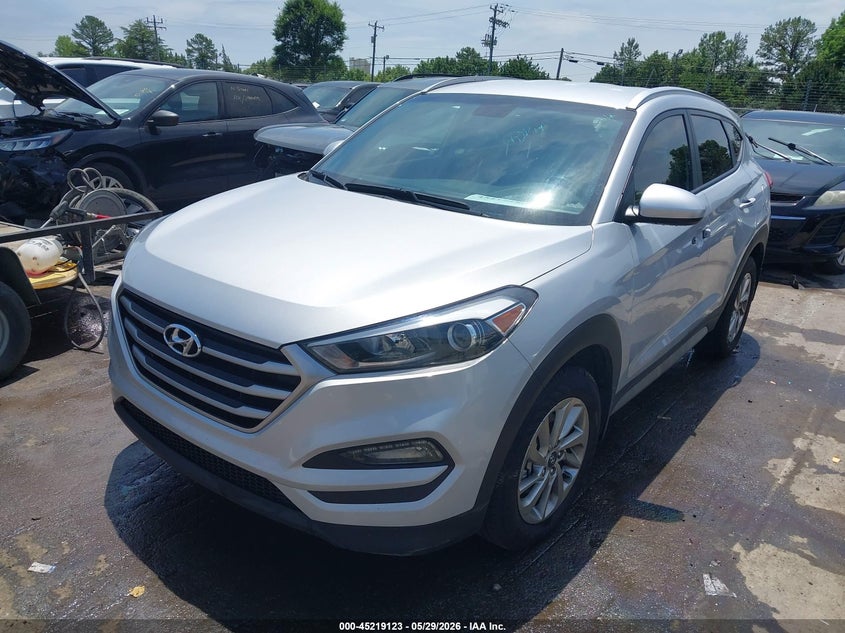 2017 Hyundai Tucson VIN KM8J33A46HU455983 IAAI salvage auction — THEFT, Salvage Title, sold $4,350 on 2026-07-20 (photo 2)