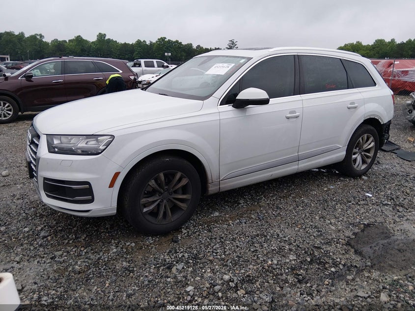 2019 Audi Q7 VIN WA1AHAF74KD047948 IAAI salvage auction — REAR END, Salvage Title, sold $10,600 on 2026-07-30 (photo 2)