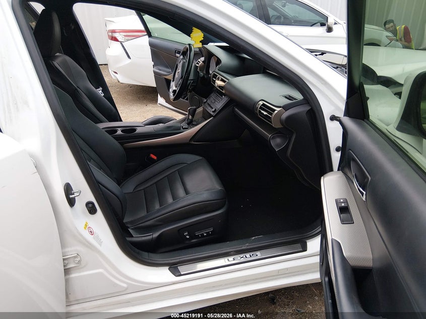 2016 Lexus Is VIN JTHCM1D24G5014837 IAAI salvage auction — FRONT & REAR, Salvage Title, sold $1,025 on 2026-07-14 (photo 5)