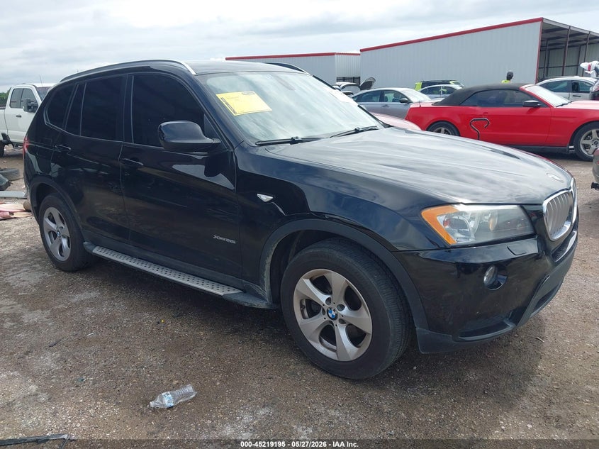 2011 BMW X3 VIN 5UXWX5C57BL714735 IAAI salvage auction — REAR END, Original (Texas), sold $725 on 2026-07-14 (photo 1)