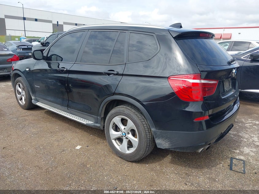 2011 BMW X3 VIN 5UXWX5C57BL714735 IAAI salvage auction — REAR END, Original (Texas), sold $725 on 2026-07-14 (photo 3)