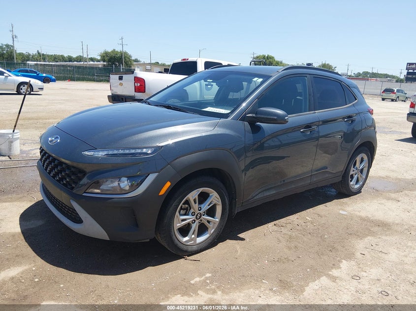 2022 Hyundai Kona VIN KM8K62AB7NU814063 IAAI salvage auction — HAIL, Salvage (Kansas), sold $5,950 on 2026-07-24 (photo 2)