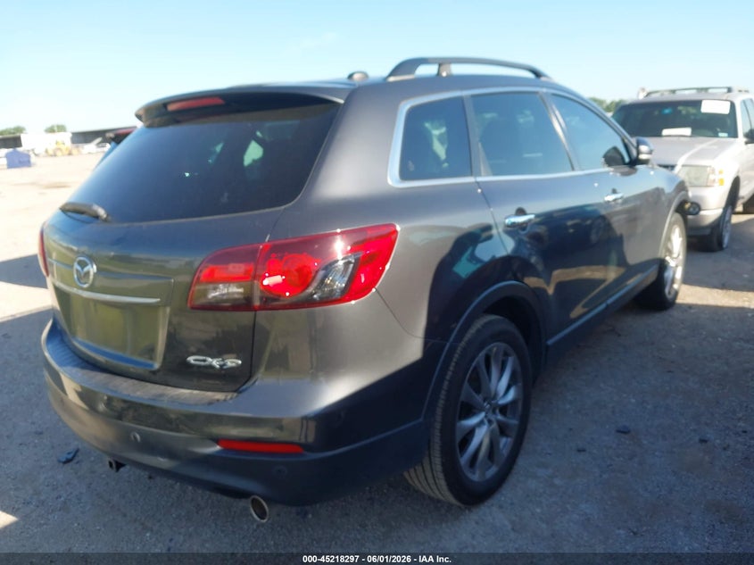 2014 Mazda Cx-9 VIN JM3TB2DA5E0446861 IAAI salvage auction — FRONT END, Salvage Title, sold $1,100 on 2026-07-21 (photo 4)