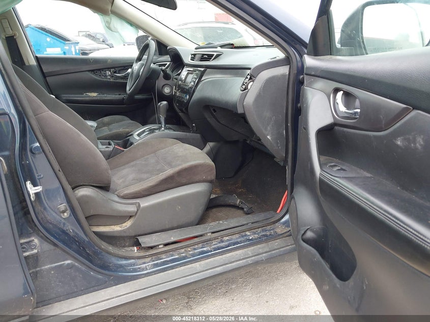 2015 Nissan Rogue VIN KNMAT2MV8FP539964 IAAI salvage auction — LEFT REAR, Salvage (Missouri), sold $500 on 2026-07-30 (photo 5)
