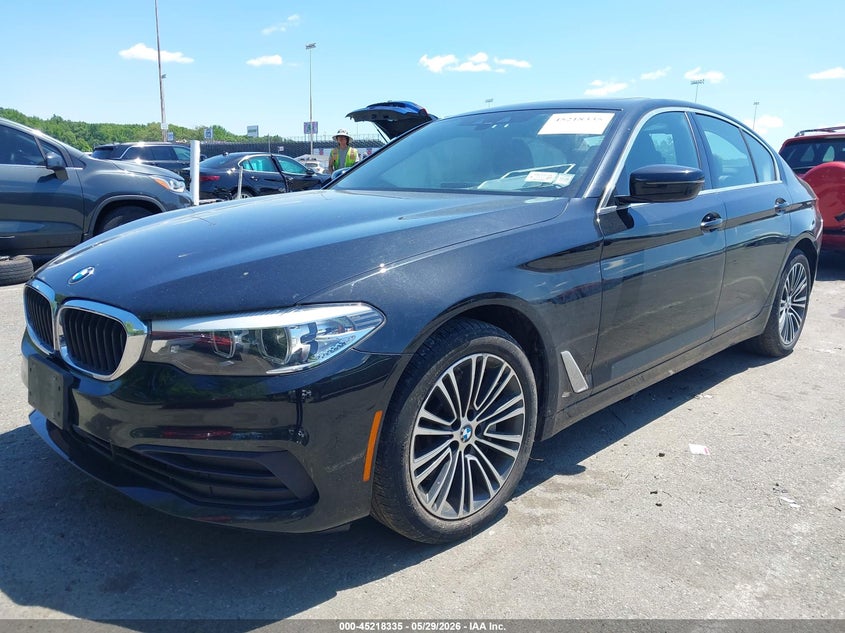 2019 BMW 5er VIN WBAJA7C56KG911863 IAAI salvage auction — REAR END, Salvage (New Jersey), sold $9,850 on 2026-08-03 (photo 2)