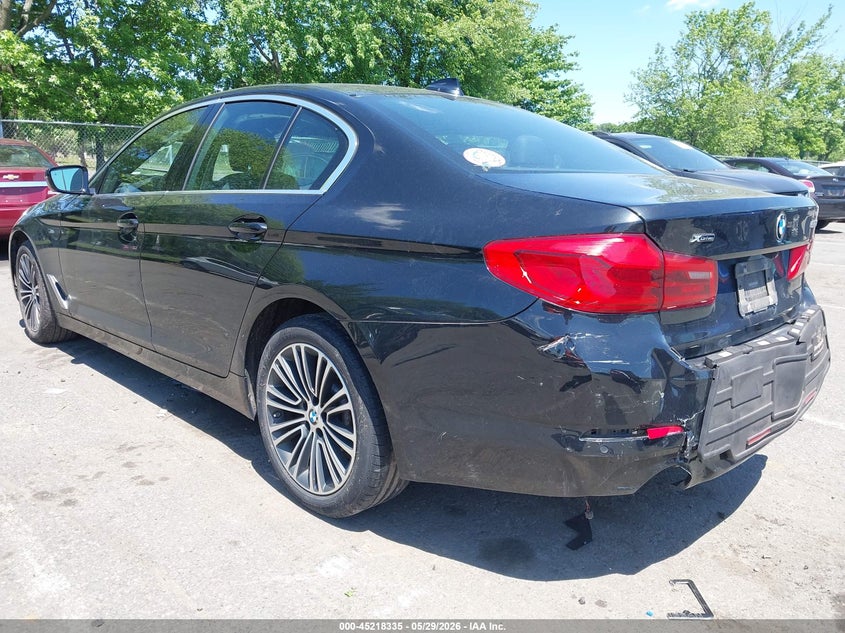 2019 BMW 5er VIN WBAJA7C56KG911863 IAAI salvage auction — REAR END, Salvage (New Jersey), sold $9,850 on 2026-08-03 (photo 3)