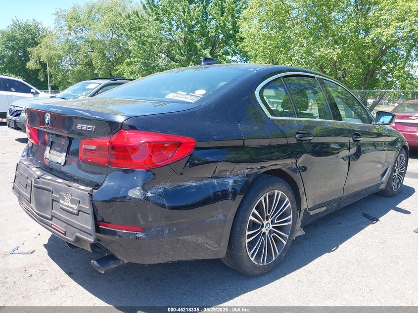 2019 BMW 5er VIN WBAJA7C56KG911863 IAAI salvage auction — REAR END, Salvage (New Jersey), sold $9,850 on 2026-08-03 (photo 6)