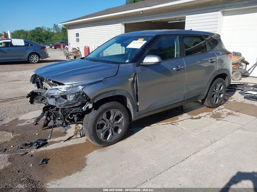2024 Kia Seltos VIN KNDEPCAA9R7652307 IAAI salvage auction — FRONT END, Salvage Title, sold $3,900 on 2026-07-13 (photo 2)