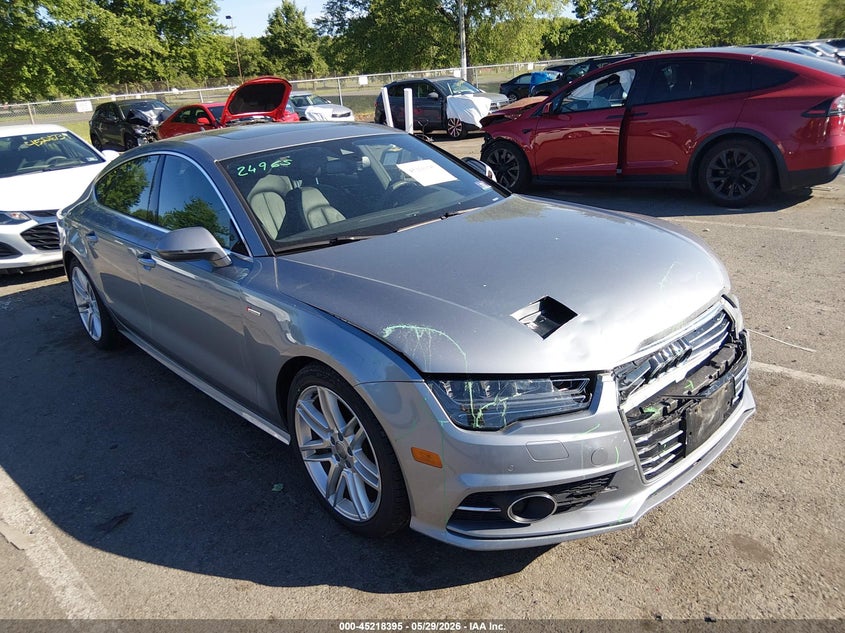 2017 Audi A7 VIN WAUW2AFC0HN121635 IAAI salvage auction — FRONT END, Salvage (New Jersey), sold $3,650 on 2026-07-20 (photo 1)