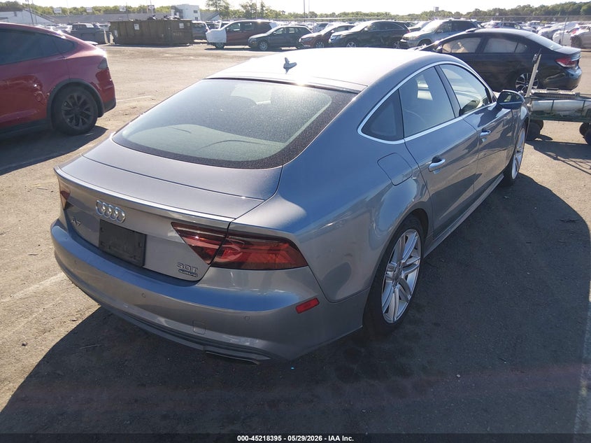 2017 Audi A7 VIN WAUW2AFC0HN121635 IAAI salvage auction — FRONT END, Salvage (New Jersey), sold $3,650 on 2026-07-20 (photo 4)