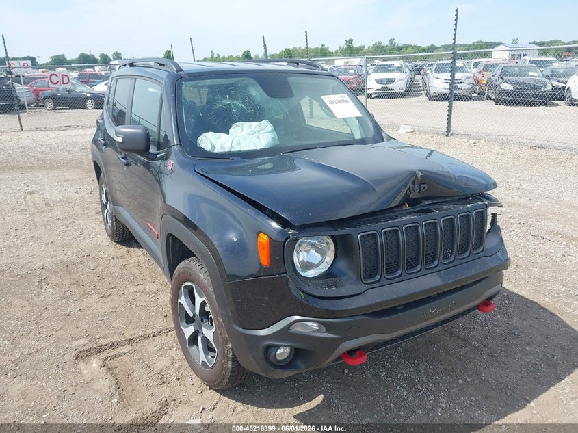 2020 Jeep Renegade VIN ZACNJBC11LPL69335 IAAI salvage auction — FRONT END, Salvage Title, sold $2,650 on 2026-07-15 (photo 1)