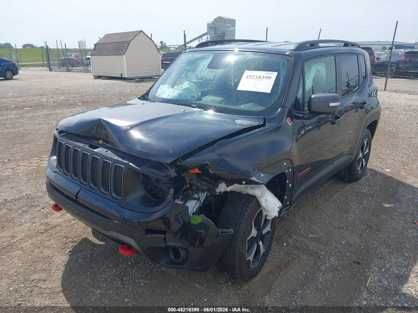2020 Jeep Renegade VIN ZACNJBC11LPL69335 IAAI salvage auction — FRONT END, Salvage Title, sold $2,650 on 2026-07-15 (photo 2)