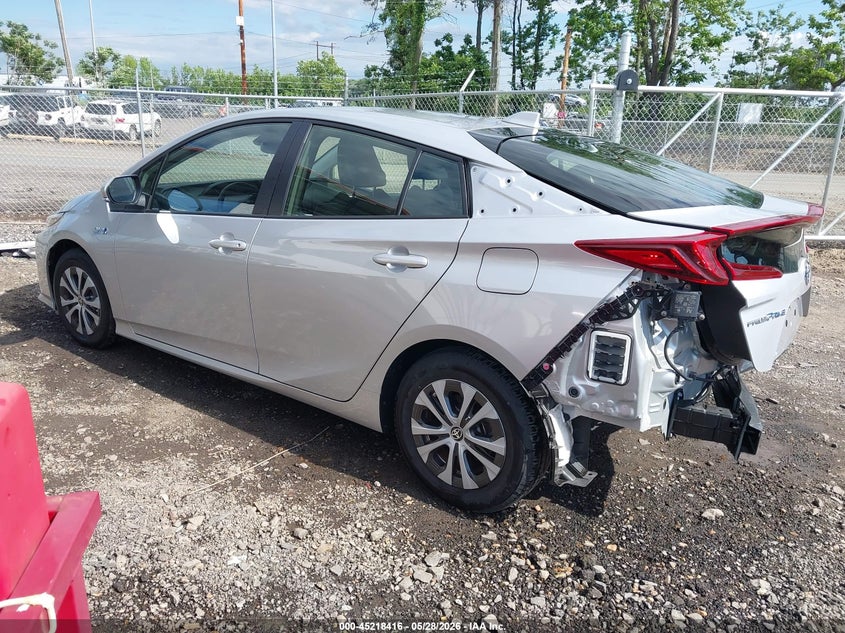 2022 Toyota Prius VIN JTDKAMFP9N3227971 IAAI salvage auction — REAR END, Salvage (Delaware), sold $12,550 on 2026-08-24 (photo 3)