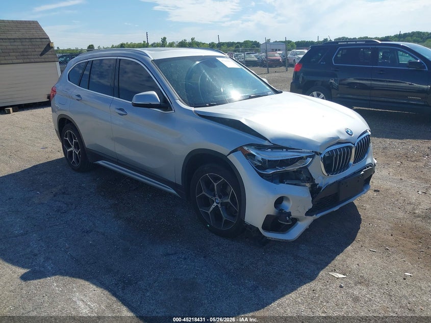 2018 BMW X1 VIN WBXHU7C33J3F04540 IAAI salvage auction — FRONT END, Salvage (Illinois), sold $1,975 on 2026-07-18 (photo 1)