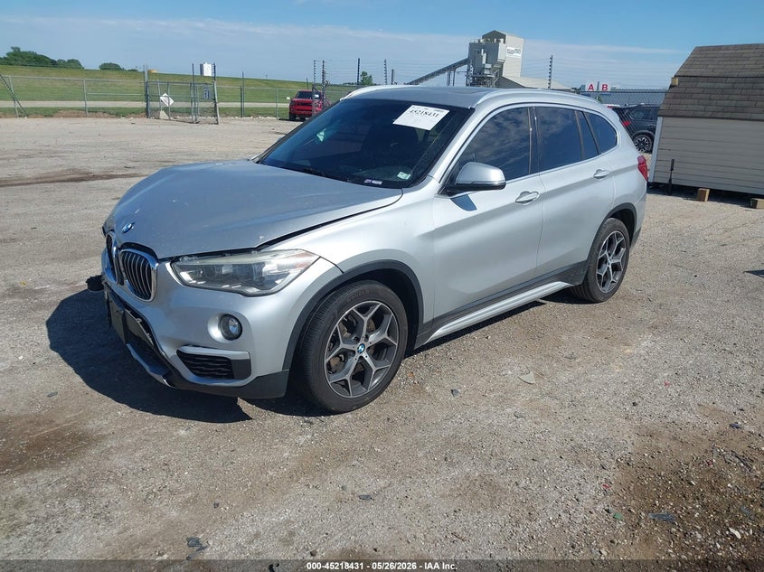 2018 BMW X1 VIN WBXHU7C33J3F04540 IAAI salvage auction — FRONT END, Salvage (Illinois), sold $1,975 on 2026-07-18 (photo 2)