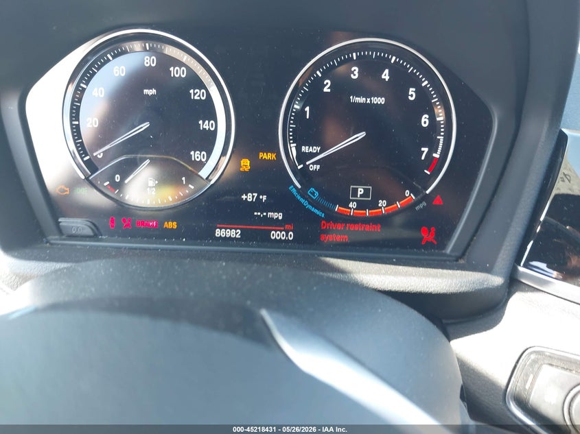 2018 BMW X1 VIN WBXHU7C33J3F04540 IAAI salvage auction — FRONT END, Salvage (Illinois), sold $1,975 on 2026-07-18 (photo 7)