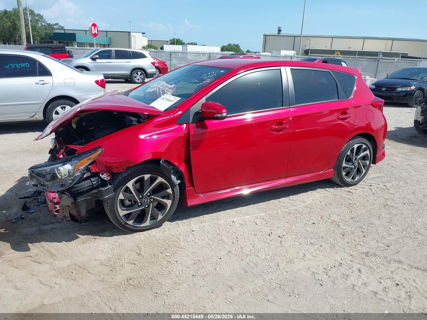 2017 Toyota Corolla VIN JTNKARJE5HJ533368 IAAI salvage auction — FRONT END, Salvage Title, sold $1,200 on 2026-07-21 (photo 2)