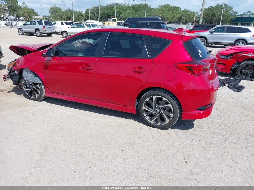 2017 Toyota Corolla VIN JTNKARJE5HJ533368 IAAI salvage auction — FRONT END, Salvage Title, sold $1,200 on 2026-07-21 (photo 3)