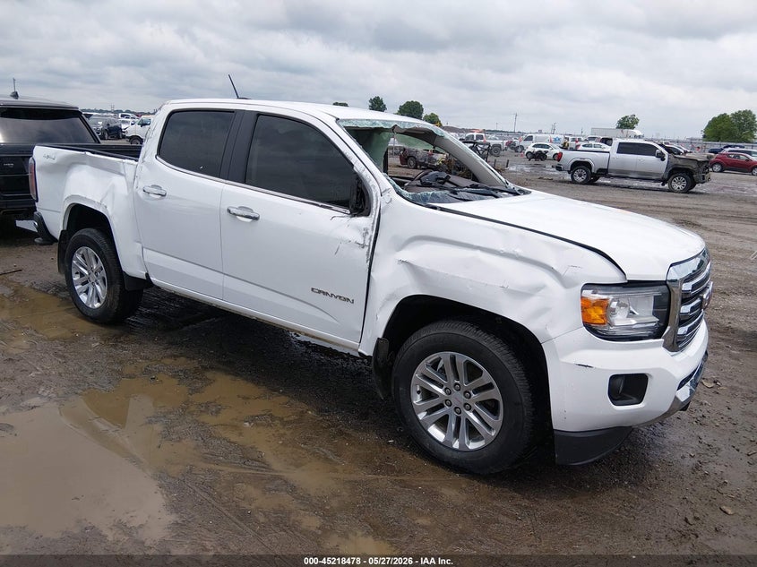 2019 Gmc Canyon VIN 1GTG6DEN2K1132425 IAAI salvage auction — ROLLOVER, Salvage Title, sold $1,850 on 2026-08-26 (photo 1)
