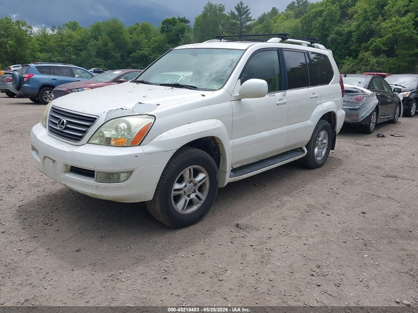 2005 Lexus Gx 470 VIN JTJBT20X250086263 IAAI salvage auction — NORMAL WEAR, Clear (Michigan), sold $3,200 on 2026-07-21 (photo 2)