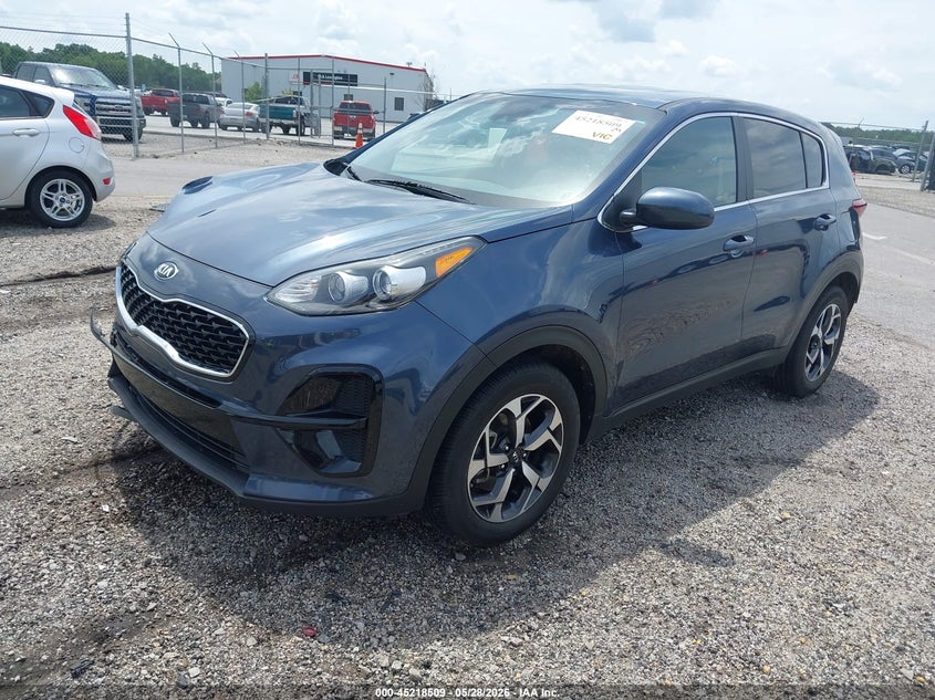 2021 Kia Sportage VIN KNDPM3AC5M7876864 IAAI salvage auction — FRONT END, Salvage Title, sold $3,350 on 2026-07-29 (photo 2)