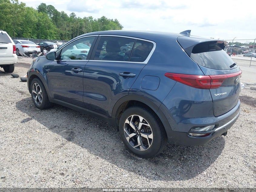 2021 Kia Sportage VIN KNDPM3AC5M7876864 IAAI salvage auction — FRONT END, Salvage Title, sold $3,350 on 2026-07-29 (photo 3)