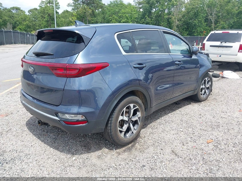 2021 Kia Sportage VIN KNDPM3AC5M7876864 IAAI salvage auction — FRONT END, Salvage Title, sold $3,350 on 2026-07-29 (photo 4)
