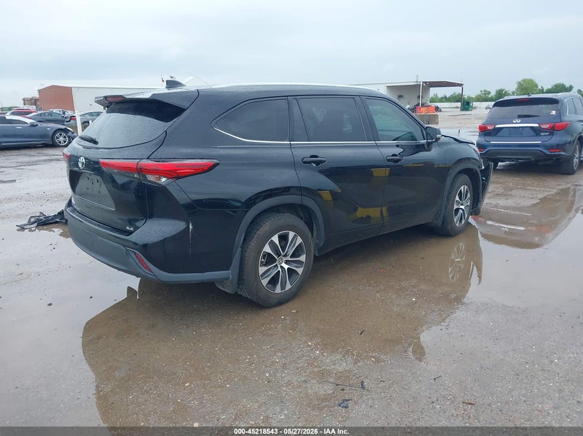 2020 Toyota Highlander VIN 5TDGZRAH4LS015499 IAAI salvage auction — FRONT END, Salvage (Texas), sold $4,850 on 2026-07-29 (photo 4)