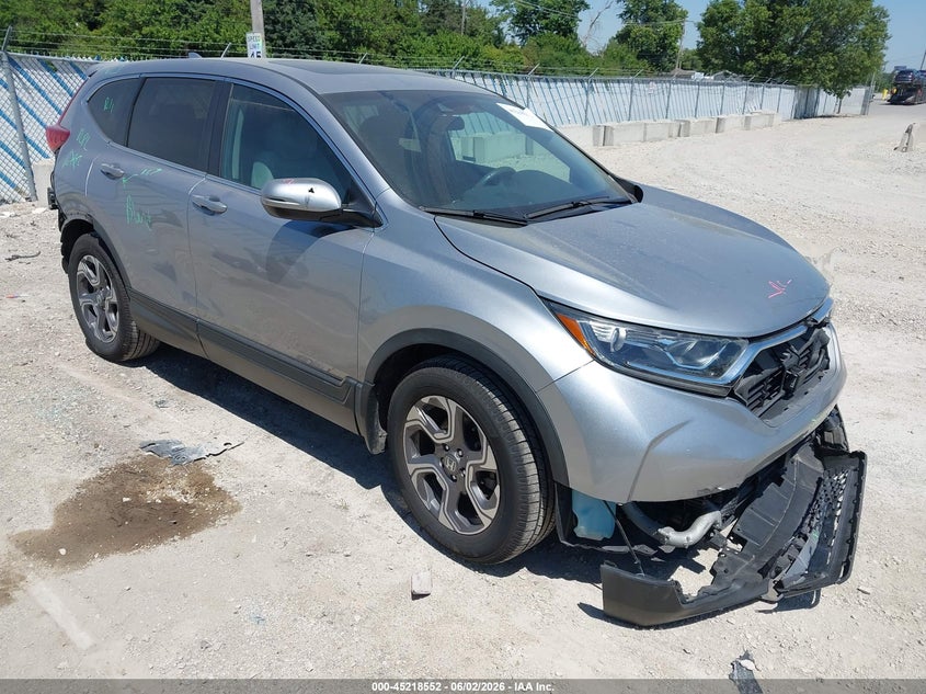 2019 Honda Cr-v VIN 7FARW1H51KE010332 IAAI salvage auction — REAR END, Salvage (Illinois), sold $7,550 on 2026-07-14 (photo 1)
