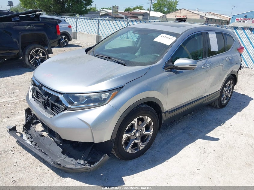 2019 Honda Cr-v VIN 7FARW1H51KE010332 IAAI salvage auction — REAR END, Salvage (Illinois), sold $7,550 on 2026-07-14 (photo 2)
